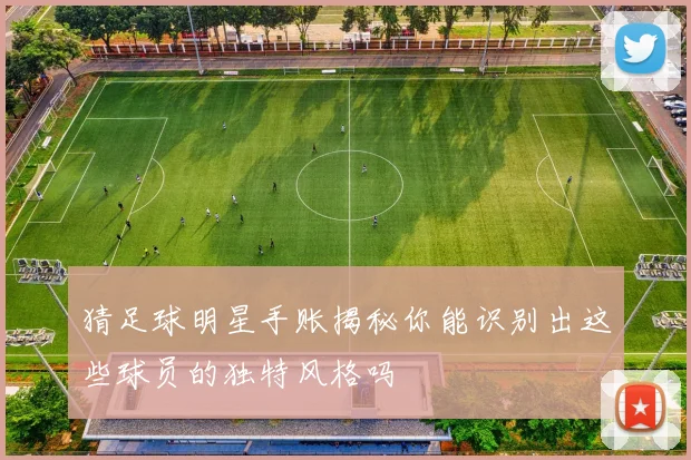 猜足球明星手账揭秘你能识别出这些球员的独特风格吗