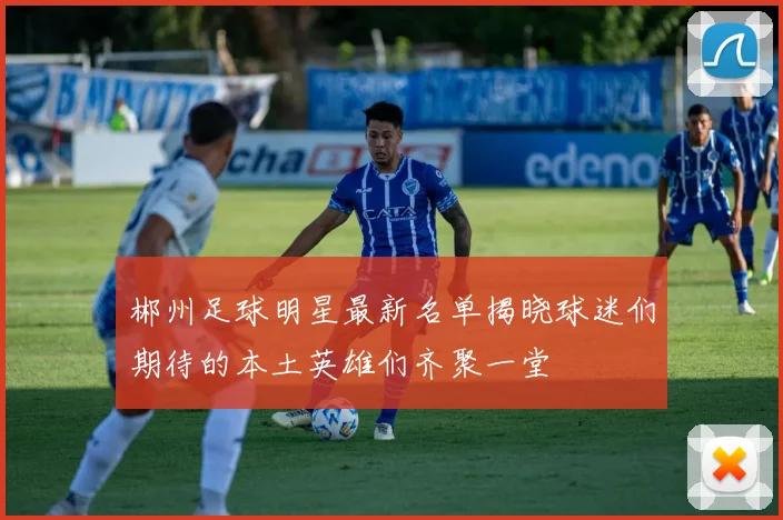 郴州足球明星最新名单揭晓球迷们期待的本土英雄们齐聚一堂