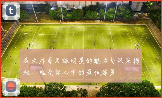 各大帅哥足球明星的魅力与风采揭秘，谁是你心中的最佳球员